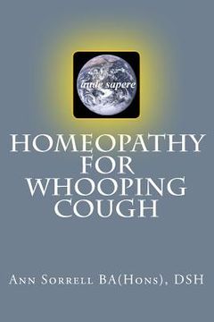 portada Homeopathy for Whooping Cough (en Inglés)