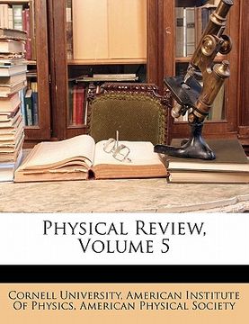 portada physical review, volume 5 (en Inglés)