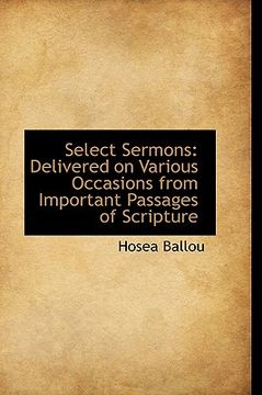 portada select sermons: delivered on various occasions from important passages of scripture