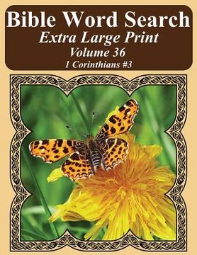 portada Bible Word Search Extra Large Print Volume 36: 1 Corinthians #3 (en Inglés)