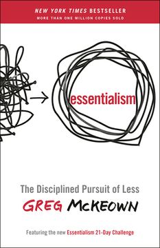 portada Essentialism: The Disciplined Pursuit of Less (in English)