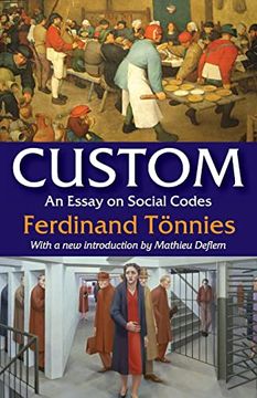 portada Custom: An Essay on Social Codes (en Inglés)