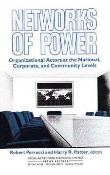 portada networks of power: organizational actors at the national, corporate, and community levels