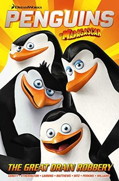portada Penguins of Madagascar: The Great Drain Robbery (Penguins of Madagascar 1) (in English)
