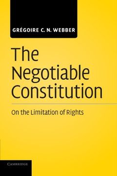 portada The Negotiable Constitution Paperback (en Inglés)