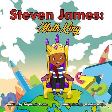 portada Steven James: Math King (en Inglés)