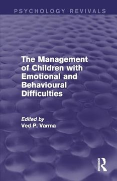 portada The Management of Children With Emotional and Behavioural Difficulties
