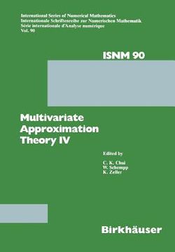 portada Multivariate Approximation Theory IV: Proceedings of the Conference at the Mathematical Research Institute at Oberwolfach, Black Forest, February 12-1 (in English)