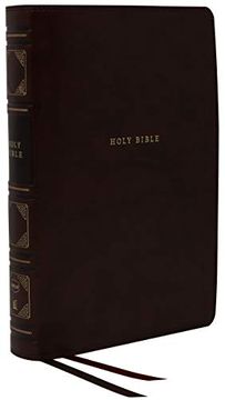 portada Nkjv, Reference Bible, Classic Verse-By-Verse, Center-Column, Leathersoft, Black, red Letter, Comfort Print: Holy Bible, new King James Version (in English)
