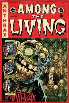 portada Anthrax - Among the Living (Hc) (en Alemán)