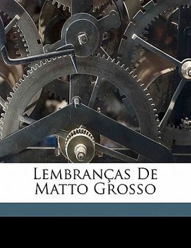 portada Lembranças de Matto Grosso (in Portuguese)