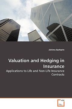 portada valuation and hedging in insurance (en Inglés)