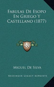 portada Fabulas de Esopo en Griego y Castellano (1877)