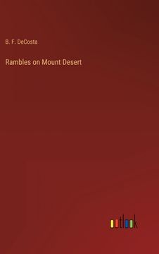 portada Rambles on Mount Desert (en Inglés)