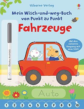 portada Mein Wisch-Und-Weg-Buch von Punkt zu Punkt: Fahrzeuge (en Alemán)