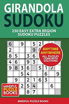 portada Girandola Sudoku: 250 Easy Extra Region Sudoku Puzzles (Sudoku Girandola) (en Inglés)