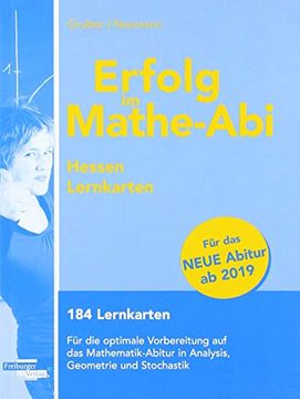 portada Erfolg im Mathe-Abi Lernkarten Hessen ab 2019 (en Alemán)