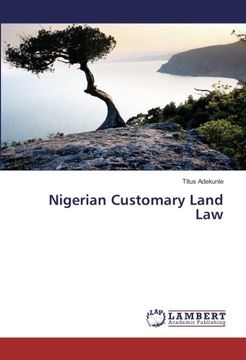 portada Nigerian Customary Land Law