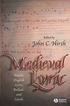 portada medieval lyric: middle english lyrics, ballads, and carols
