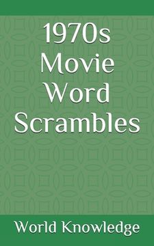 portada 1970s Movie Word Scrambles (en Inglés)