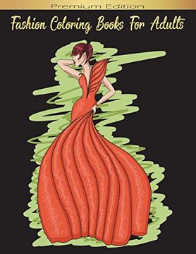 portada Fashion Coloring Books for Adults (in English)
