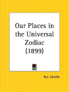 portada our places in the universal zodiac (in English)