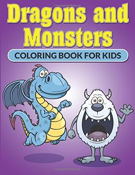 portada Dragons and Monsters. Coloring Book for Kids