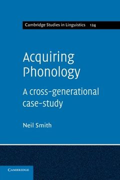portada Acquiring Phonology (Cambridge Studies in Linguistics) (in English)