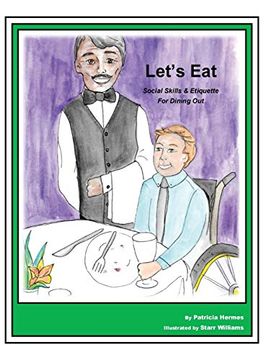 portada Story Book 8 Let'S Eat: Social Skills & Etiquette for Dining out (8) (Story Book for Social Needs) (en Inglés)