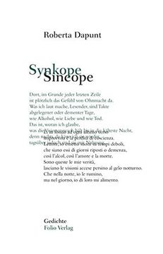 portada Synkope / Sincope: Gedichte Deutsch / Italienisch