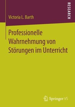 portada Professionelle Wahrnehmung von Störungen im Unterricht (en Alemán)
