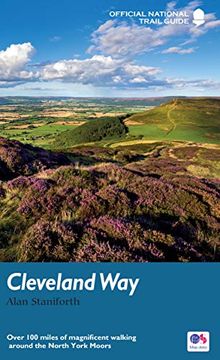portada The Cleveland Way: Over 100 Miles of Magnificent Walking on the North York Moors (National Trail Guides) (in English)
