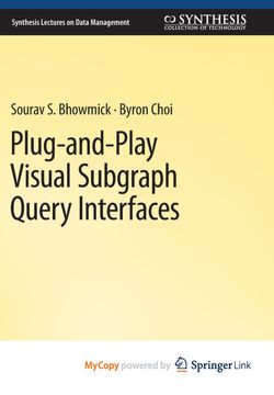 portada Plug-and-Play Visual Subgraph Query Interfaces