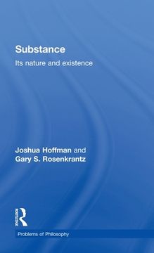 portada substance: its nature and existence (en Inglés)