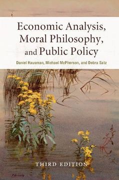 portada Economic Analysis, Moral Philosophy, and Public Policy (en Inglés)