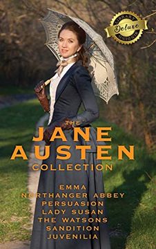 portada The Jane Austen Collection: Emma; Northanger Abbey; Persuasion; Lady Susan; The Watsons; Sandition and the Complete Juvenilia (Deluxe Library Edition): Emma; Northanger Abbey; Persuasion; Lady Susan;