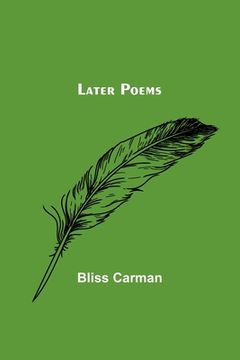 portada Later Poems (en Inglés)