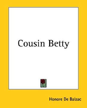 portada cousin betty (en Inglés)