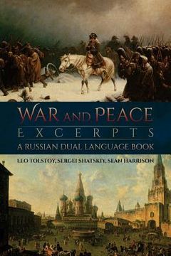 portada War and Peace Excerpts: A Russian Dual Language Book (en Inglés)