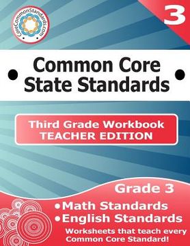 portada Third Grade Common Core Workbook - Teacher Edition