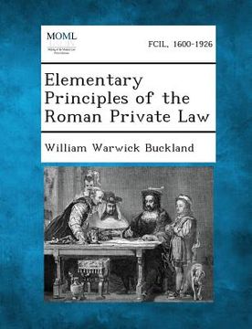 portada Elementary Principles of the Roman Private Law (en Inglés)