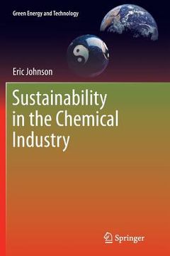 portada Sustainability in the Chemical Industry (en Inglés)