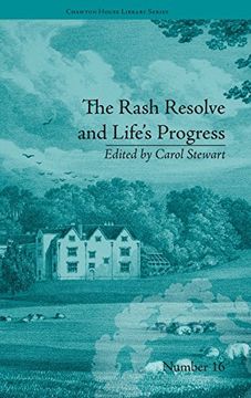 portada Chawton House Library: Women's Novels 11-20: The Rash Resolve and Life's Progress: By Eliza Haywood (Volume 6) (en Inglés)