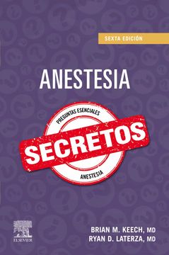 portada Anestesia. Secretos (in Spanish)