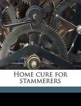 portada home cure for stammerers (in English)