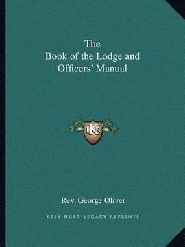 portada the book of the lodge and officers' manual