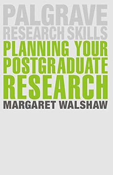 portada Planning Your Postgraduate Research (Palgrave Research Skills)
