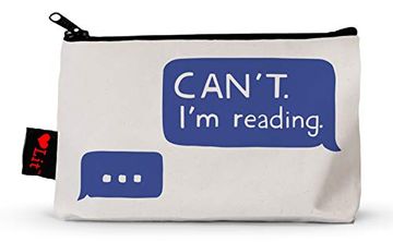 portada Can't. I'm Reading Pencil Pouch 