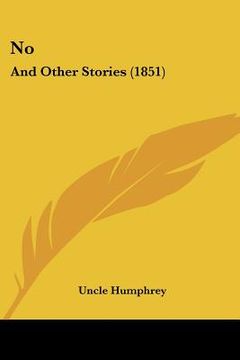 portada no: and other stories (1851) (en Inglés)