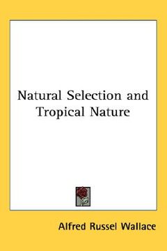 portada natural selection and tropical nature (in English)